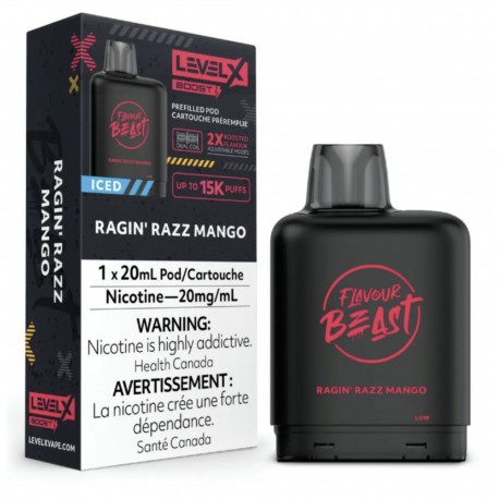 YELLOW FLAVOUR BEAST BOOST PODS 20ML